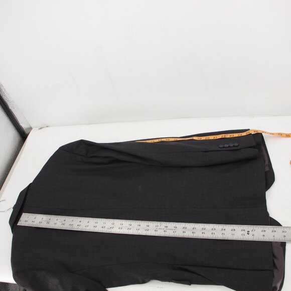 Brooks Brothers Sport Coat Men 38R Milano Estrato Wool Gray trabaldo togna 1840 - Picture 7 of 13